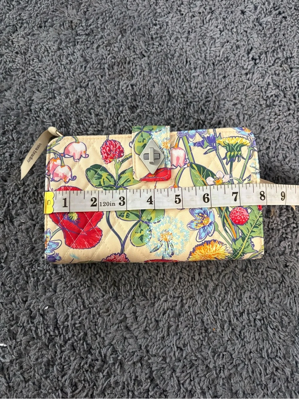 NWT Vera Bradley Turnlock Wallet - All the Pretty Wildflowers
